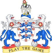 Coat of arms of the Football Association Coat of arms of the Football Association.svg