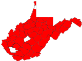 County distribution map.