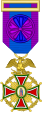 Cruz de Oficial de la Segunda y Tercera Época de la Orden Imperial de Guadalupe