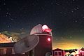 Custer Observatory - Night Sky, Dome and Radio Telescope
