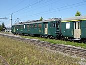 Die RBe 4/4 wurden nach ihrer Ab­lieferung als Städteschnellzug eingesetzt.