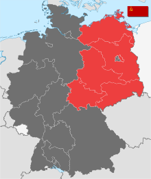 Deutschland Besatzungszonen 8 июня 1947 - 22 апреля 1949 sowjetisch.svg