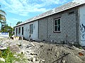 The library in June 2018 during restoration efforts