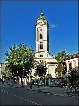 L'église Saint-Pierre et Saint-Paul de Šabac