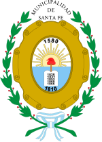 Miniatura para Escudo de la ciudad de Santa Fe (Argentina)