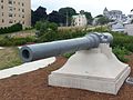 6"/30 caliber gun salvaged from USS Maine in Fort Allen Park