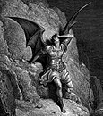Gustave Doré's depiction of Satan from John Milton's Paradise Lost