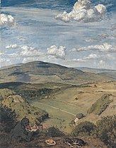 Hans Thoma, Paysage du Taunus, 1890