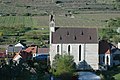 Blick auf die Kirche von Imbach (Gemeinde Senftenberg)