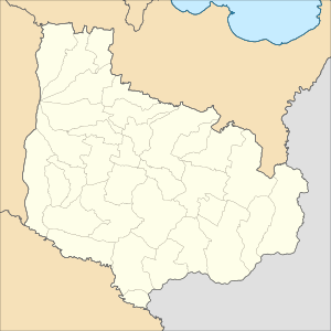 Peta kecamatan di Kabupaten Kuningan