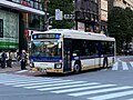 日野・ブルーリボンⅡハイブリッド　2SG-HL2ANBP（A22307号車）