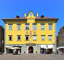 Altes Rathaus in Klagenfurt (im Besitz seit 1918)