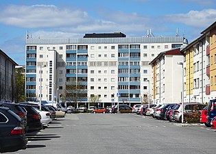 "Hisshuset" i kvarteret Stamtavlan.