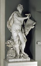 Lambert Sigisbert Adam, La Poésie, Paris, musée du Louvre.