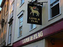 Lamb & Flag tabelası