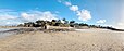 La plage de l’Islet à Lancieux dans les Côtes d’Armor.