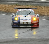 Victoire au circuit des 24 Heures du Mans 2013 dans la catégorie « GTE Am ».