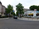 Wünsdorfer Straße an der Kreuzung mit der Prinzessinnen- und Hilbertstraße