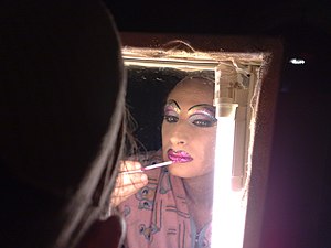 English: Lorella Sukkiarini (italian drag quee...