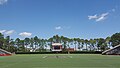 Manning Field at John L. Guidry Stadium - Scoreboard and Stands