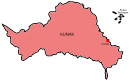Map of Kunak District, Sabah 沙巴州古纳县地图