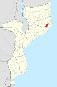 Distretto di Meconta – Localizzazione