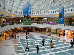 The atrium at MCP Central (named Metro City Plaza Phase 2 before renovation) after renovation in 2014