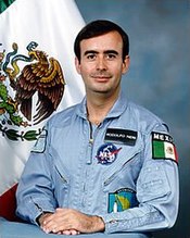 Rodolfo Neri Vela, joint 192nd and first Mexican in space Mexico.RodolfoNeriVela.01.jpg