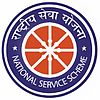 National Service scheme logo: a red-and-white wheel with "National Service Scheme" in white-on-blue Hindi and English around it