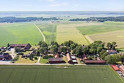 Above Norrbäck, looking northwest towards Sala