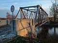 Straßenbrücke (Ochsenwegbrücke) über den Elster-Saale-Kanal (Einzeldenkmal zu ID-Nr. 09303057)