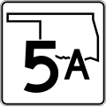 Two-digit state highway shield, Oklahoma