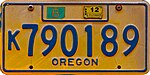 Орегон 2012 Camper номерной знак.jpg