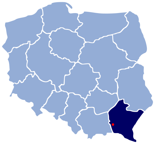 Dosiero:POL Jasło map.svg