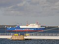 Panama ULS Ferry 1 saabub Tallinna uue liini avatseremooniale 16. septembril 2012