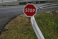 Photographie d’un panneau STOP.