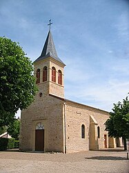 The church in Vindecy