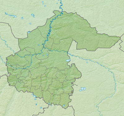 Location map Russia Tyumen Oblast