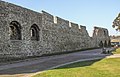 Le vestigia del lavoro di Gundulf al castello di Rochester