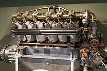 An Eagle VIII WWI era aero-engine Rolls-Royce Eagle VIII.jpg