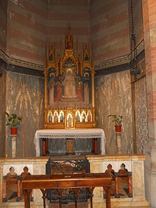 Altar de Nossa Senhora do Rosário.