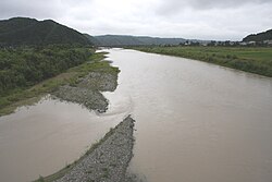 Река Сару летом 2012 года