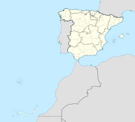 Тијас на карти Шпаније