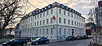 Gebäudekomplex Sparkasse Weimar (heute Sparkasse Mittelthüringen) am Graben 4 (2024)