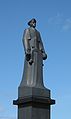 Statue de Leif Andreas Larsen à Bergen.