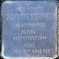 Stolperstein für Jeanette Sternberg (Alexianerstraße 34)