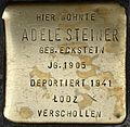 Stolperstein für Adele Steiner (Kurfürstenstraße 18)