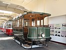 Der Triebwagen 100 der Badener Straßenbahn (1900)