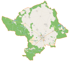 Mapa lokalizacyjna gminy Strzelce Krajeńskie