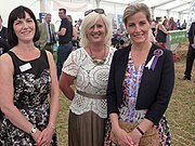 Sophie attending the Royal Cheshire County Show in 2015 The Countess of Wessex, Cheshire Show (2015).jpg